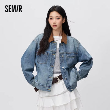Flare Stash Classic Denim Jacket Distressed Vintage Style