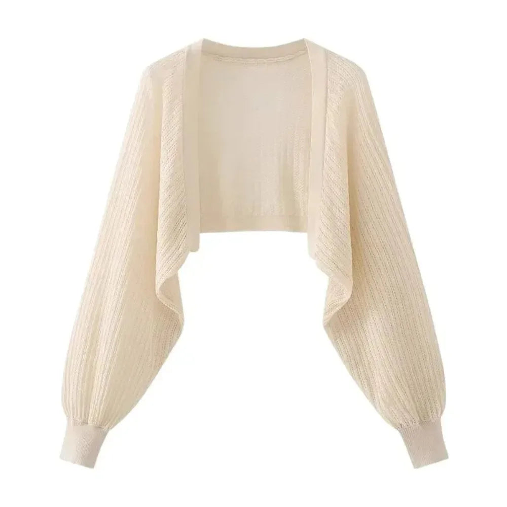 Flare Stash Knit Cardigan Cool-Feel Summer Layer