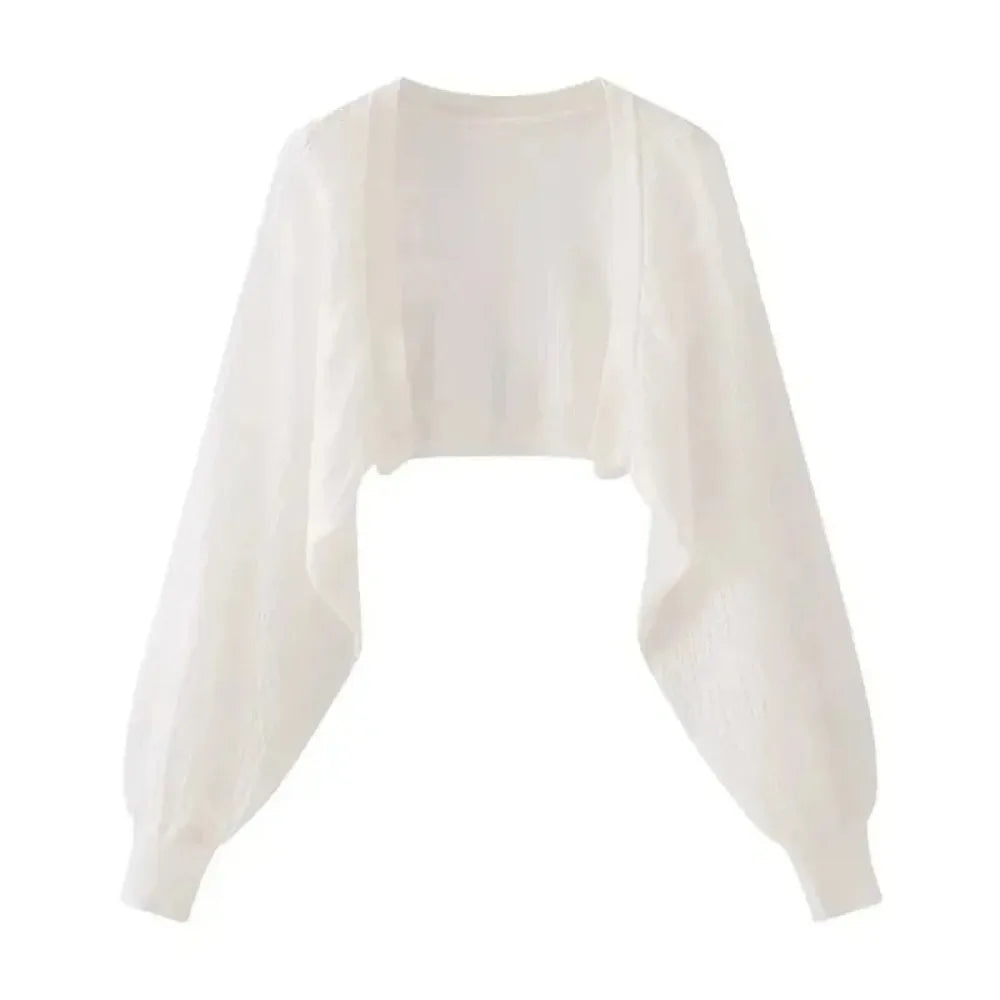 Flare Stash Knit Cardigan Cool-Feel Summer Layer